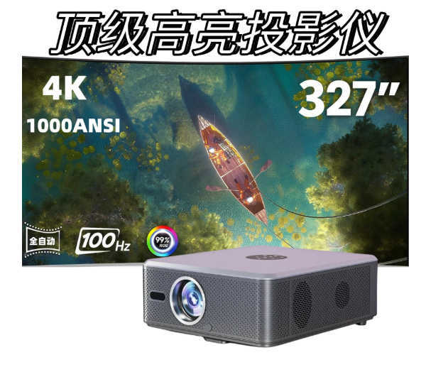 Projectors new! S5 portable mini DLP 3D projector 4K 5G WIFI intelligent Android 9.0 for home theater beam full HD 1080P video lAsEr projector Q241116