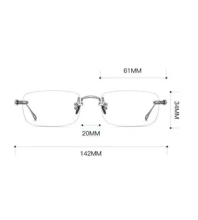 Photochromic Myopia Glasses Luxury Rectangular Square Near Sight Eyeglasses Fashion Color Changing Minus Eyewear Diopter To -4.0 W250513