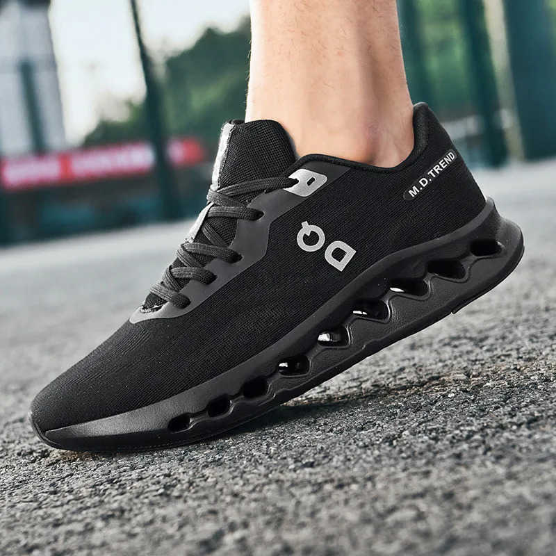 Mens Slip on Walking Running Shoes Blade Tennis Casual Fashion Sneakers Cfort Non Slip Work Sport Athletic Trainer Z250513