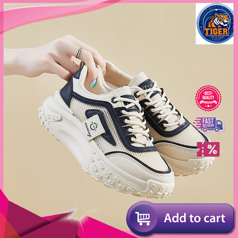 Ddmytiger Step On Poop Feeling Hollow Women S Sports New Summer Thick Soft Sole Breathable Mesh Versatile Casual Shoes Outdoor Shoes