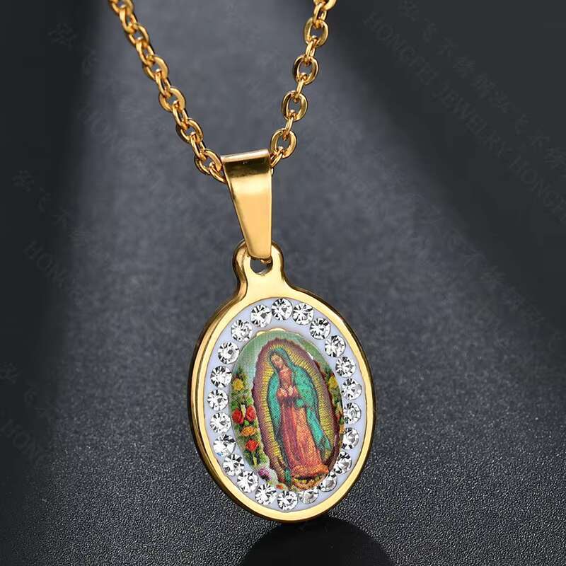 Fashion Stainless Steel Initial Letter Pendant Necklace