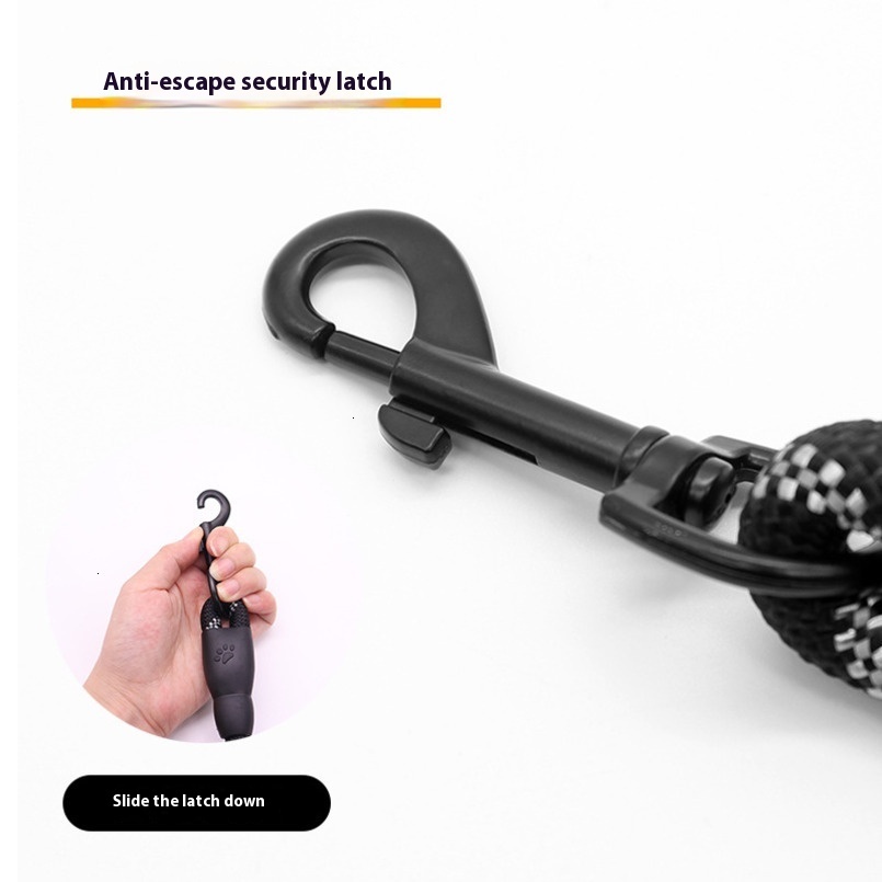 Pet Hand Less Outdoor Dog Walking Explosion-Proof Charging Reflective Leash, Supplies