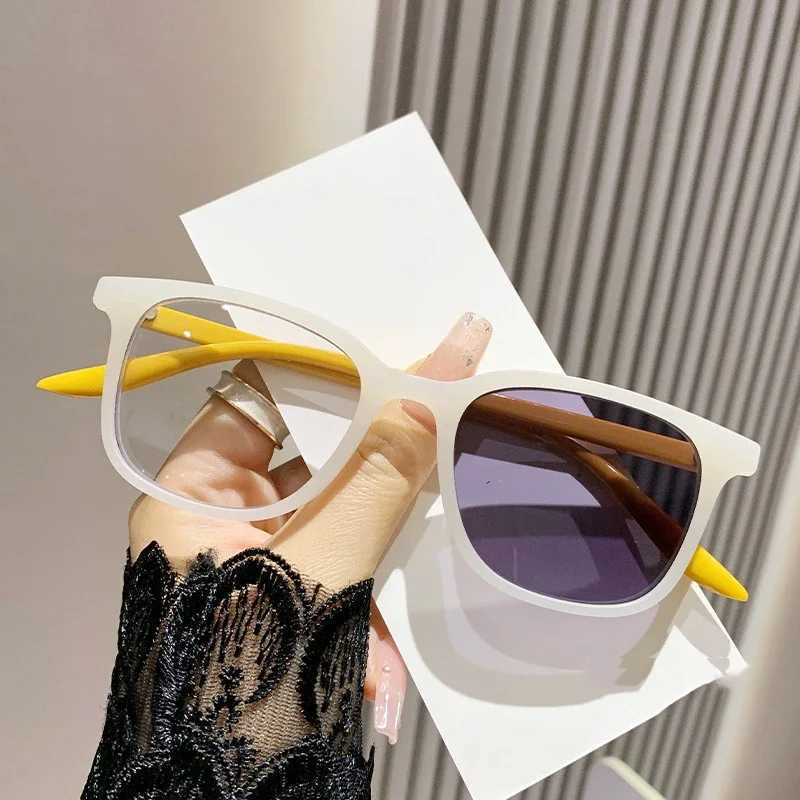 Fashion Outdoor Sunglasses with Minus Diopter for Women Unisex Retro Changing Color Photochromic Myopia Glasses -1.0 -1.5 -2.0 W250513