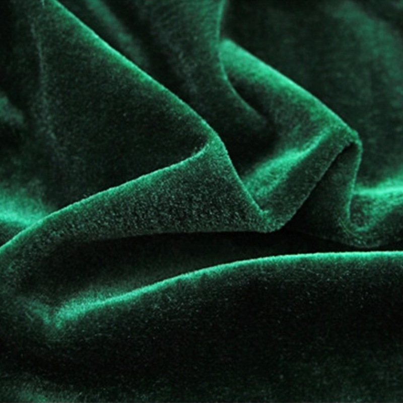 A889 gold velvet red wedding conference tablecloth thickened photo stage live broadcast light-absorbing background cloth velvet cloth wholesale