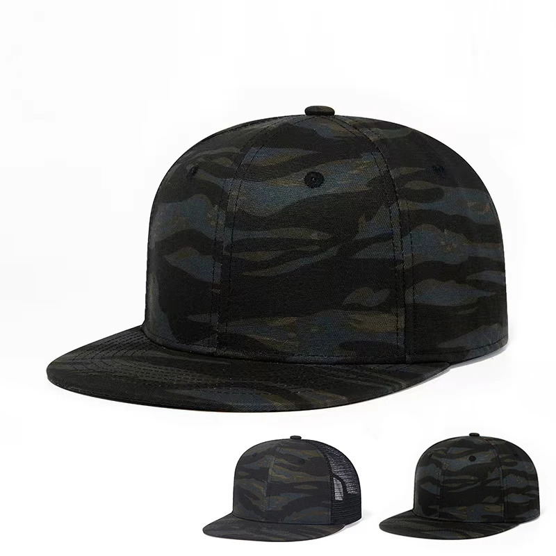 Fashion Camouflage mesh cap Cotton Hats flat Trucker caps Spring Summer Men Women Baseball Cap sun hats gorras 250512