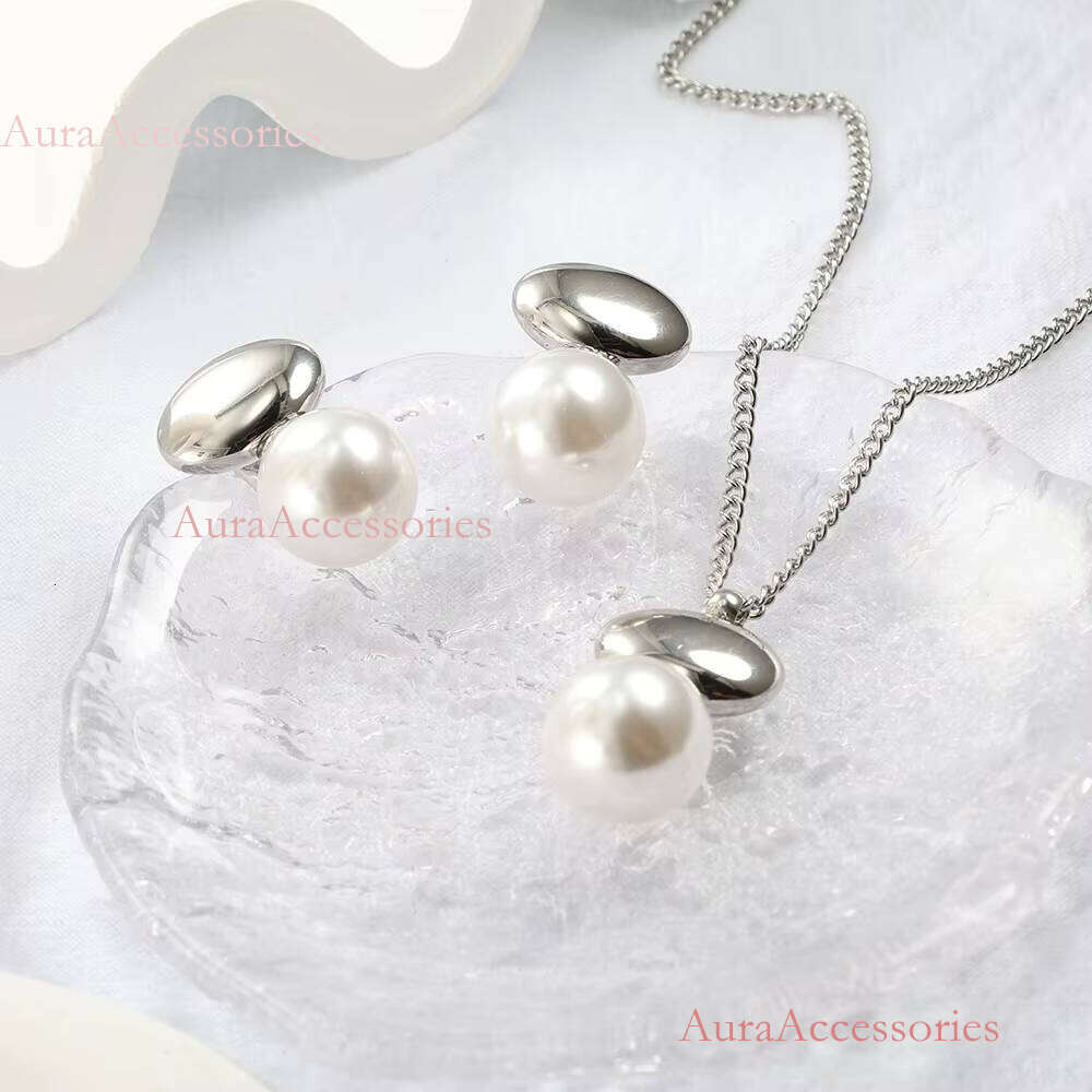 Freshwater Drop Earring Stainless Steel Jewelry Gold Plated Stud Irregular Baroque Pearl Dangle Earrings for Women