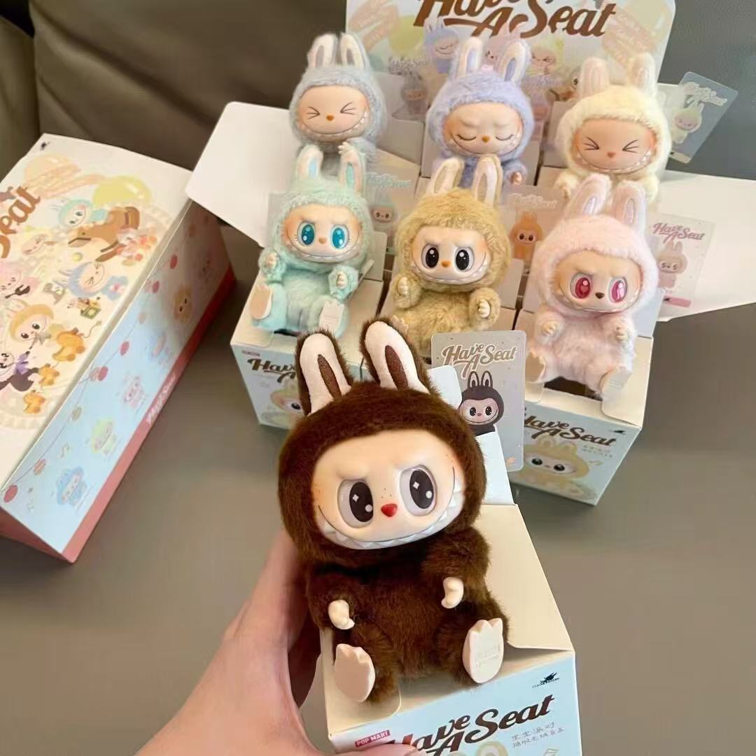 labubu High quality Labubu Monsters Exciting Action Figure Bd Cute Cartoon Character Dolls For Childrens Birthday Gift Lisa's same style labubu d