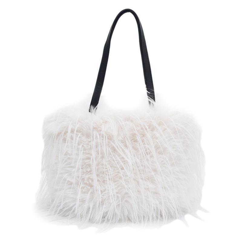 Autumn Winter Turkey Fury 2025 New Collection Forest Sweet and Western Style One Shoulder Handheld Tote Bag Trendy