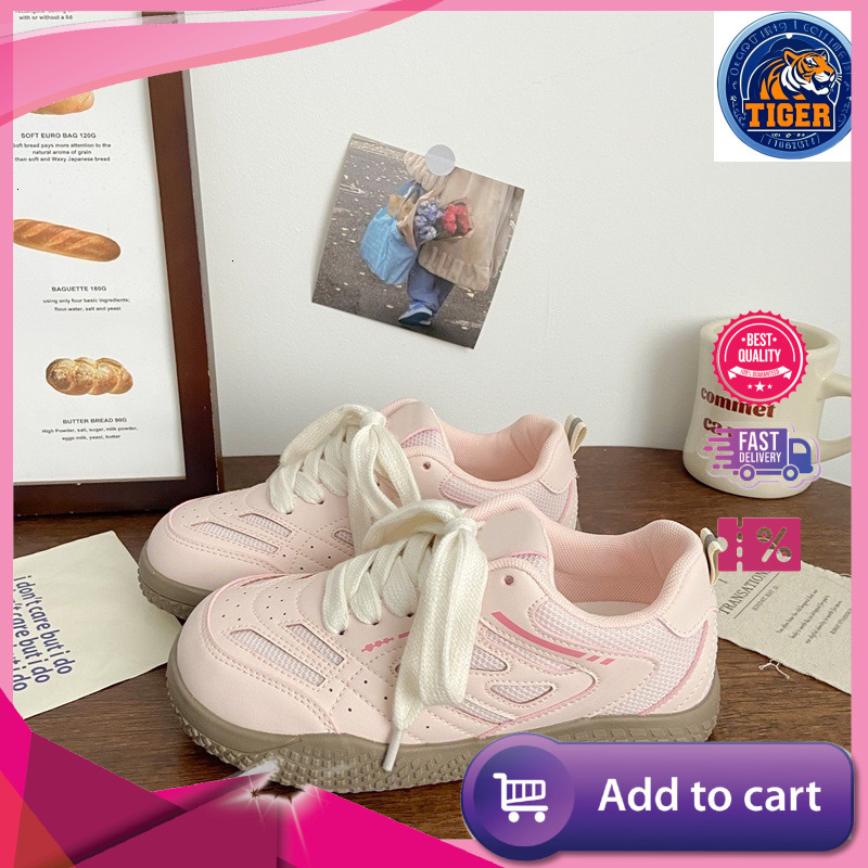 Ddmytiger Little White Women Spring And Autumn New Thick Soled Casual Sports For Students Versatile Breathable Board Shoes Outdoor Shoes