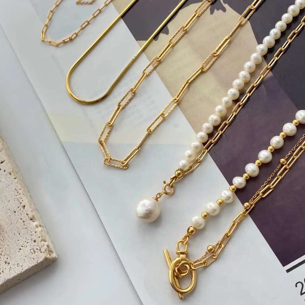 Fashion Pearl Pendant, Light , Fund Chain, Design Sense, Necklace, Women's Jewelry