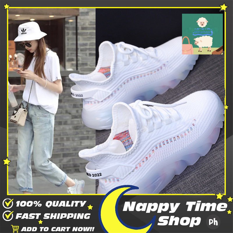 Ddmysheep Ddmysheep New Breathable Casual Jelly Bottom Coconut Student Running Women S Sports Shoes Outdoor