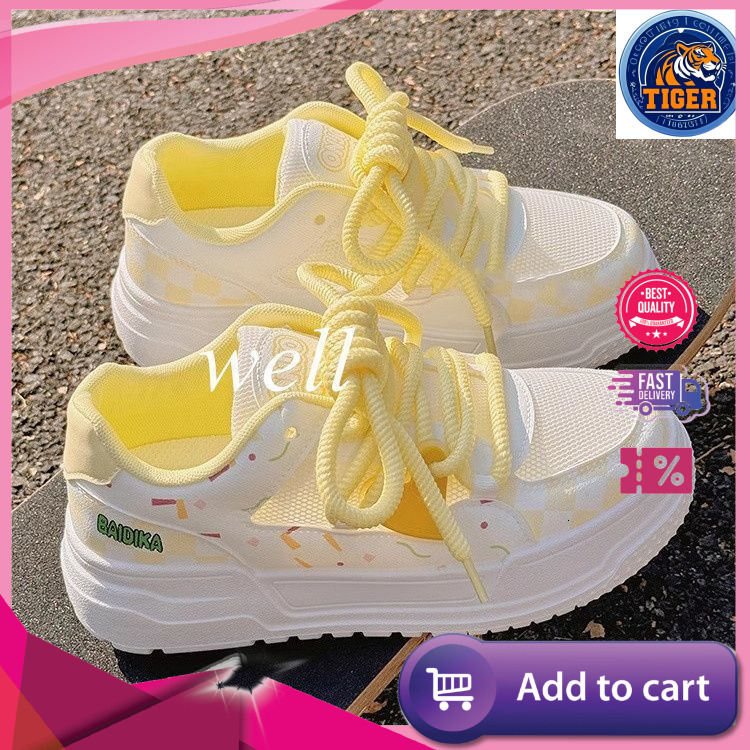 Ddmytiger Summer Women S Thick Soled Bread Breathable For Mesh With Skirts Niche White Shoes Sports Board Outdoor Shoes