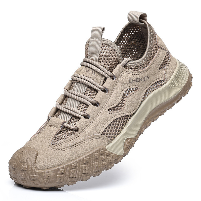 Labor Protection Men S Breathable New Versatile Mesh Casual Summer Anti Slip And Wear Resistant Casual Shoes Hiking Shoes Ddmysaturn