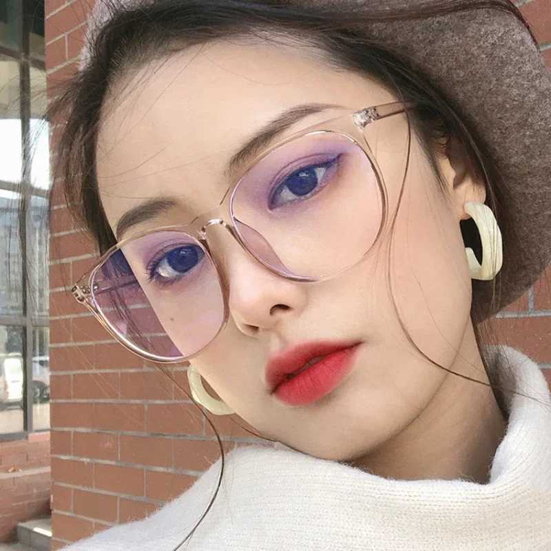Vintage Trendy Ladies Myopia Glasses Luxury Anti Blue Light Near Sight Eyeglasses Finished Prescription Minus Eyewear Diopter W250513