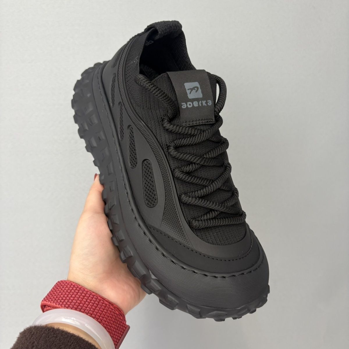 Fashion Casual In Spring New Black Warrior Thick Casual Shoes Soled Dad Shoes Breathable Mesh Outdoor Workwear Shoes For Men Ddmysaturn