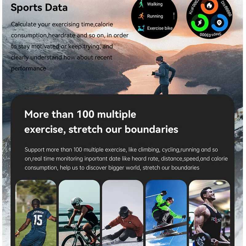 Smart Watch K52 BT Call 1.39inch IPS Big Screen 400mAh Long Standby Health Monitoring Outdoor Sport Men Women Smartwatch M250513