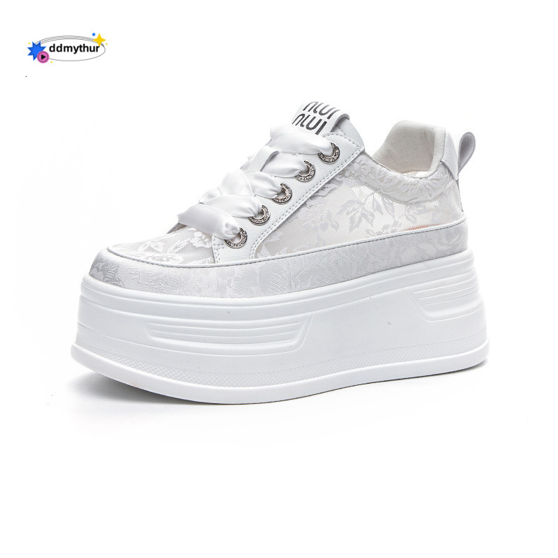 New Chinese white for women summer style mesh breathable lace casual women's shoes ddmythur