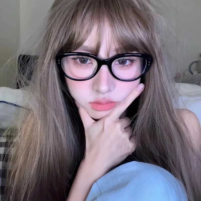 Transparent Large Myopia Glasses Ultralight Square Frame Anti-blue Minus Eyeglasses Retro Prescription Eyewear Diopter 0 TO -4.0 W250513