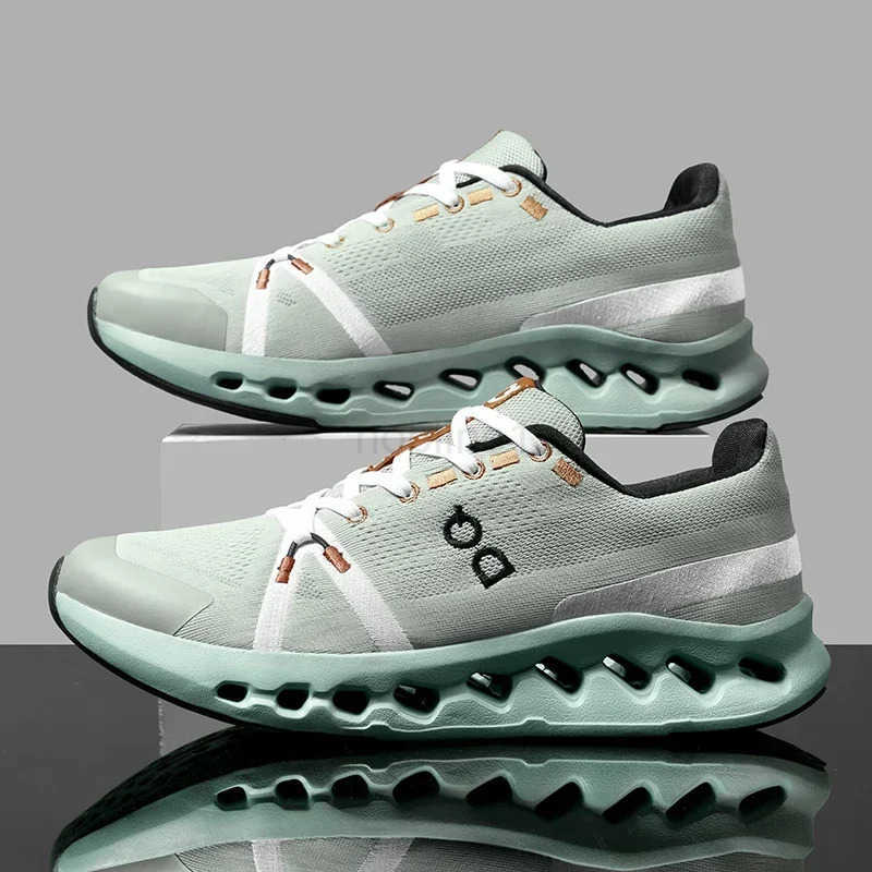 Upgraded anti slip sports shoes lightweight and breathable shock-absorbing running shoes Z250513
