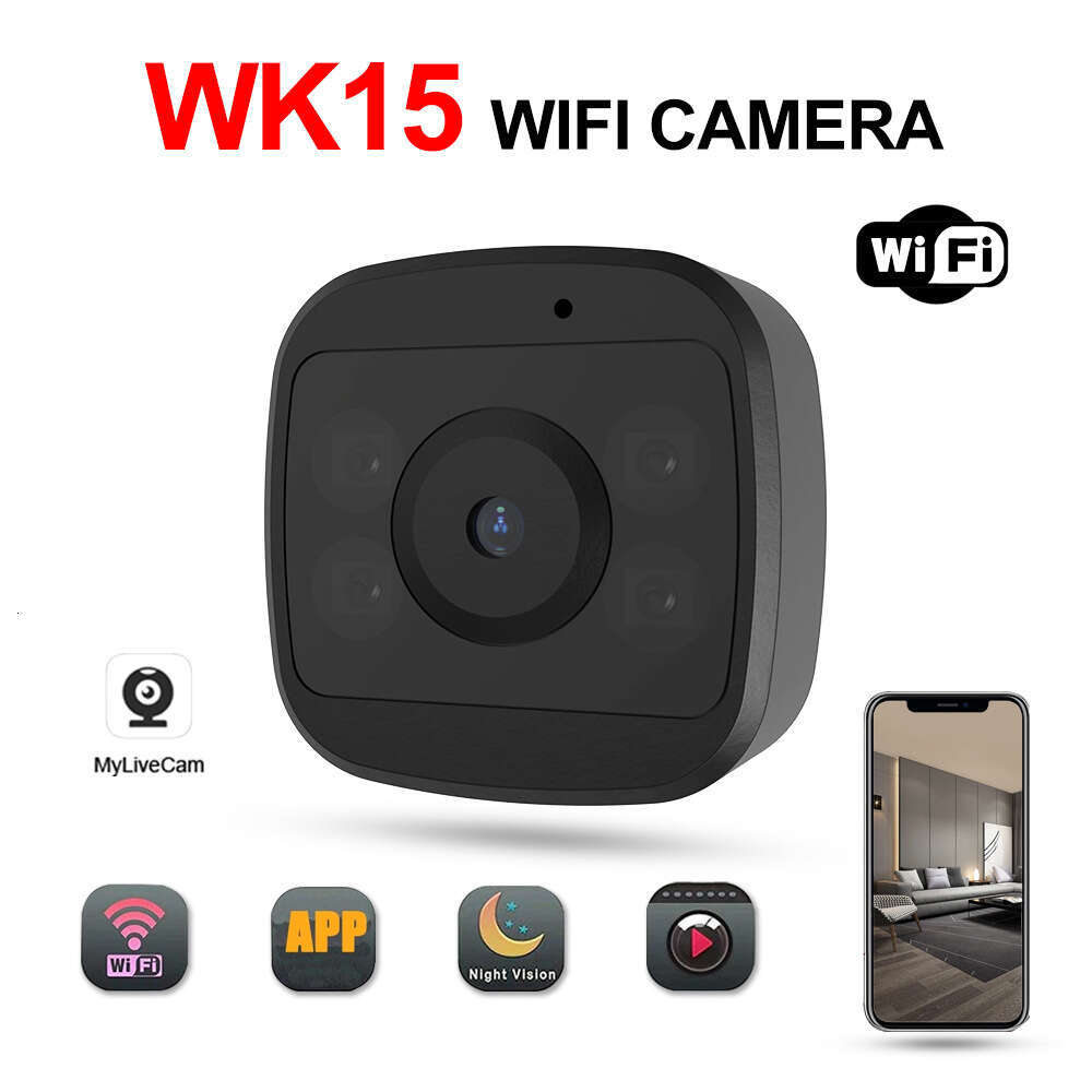 Wifi camera night vision HD monitor home remote mobile phone new 2025 camera WK15