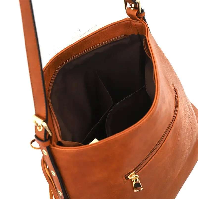 Long Tassels Women Handbag Large Capacity Shoulder Bags For Ladies Hand Bag Soft PU Casual Messenger Bags Travel Tote