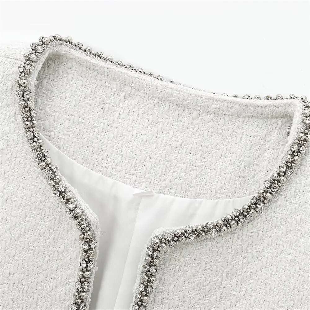 RARF Winter New Product Casual Water Dia Decorative Splicing Loop Veet Coat Women's Short Style
