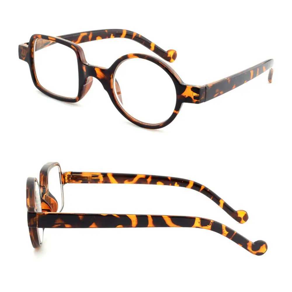 Fashion Design Irregular Square Round Frame Reading Glasses Men Women High-definition Lens Presbyopia Eyewear Readers Glasses W250513