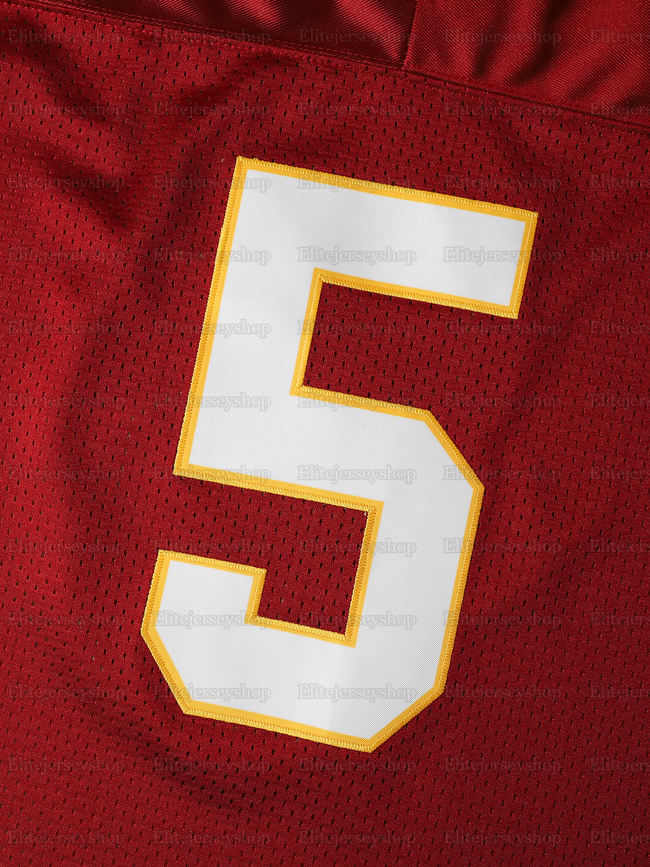 Custom Football Jerseys 5 Jayden Daniels Football Jerseys Mike Sainristil Terry McLaurin Jahan Dotson Da'Ron Payne Jonathan Allen Brian Robinson 