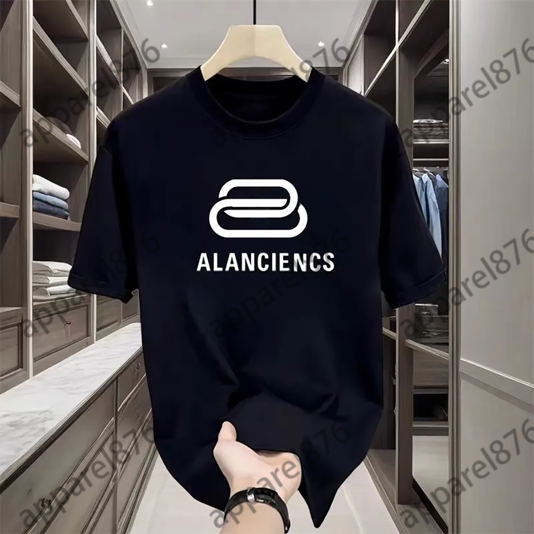 Designer T shirt Summer short Sleeve waves Tee Men Women Lovers luxury T-shirts Fashion senior Pure cotton high quality Top large size