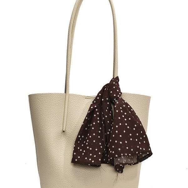Large capacity tote bag for women in the spring of 2025, trendy and simple one shoulder underarm bag, popular among internet celebrities