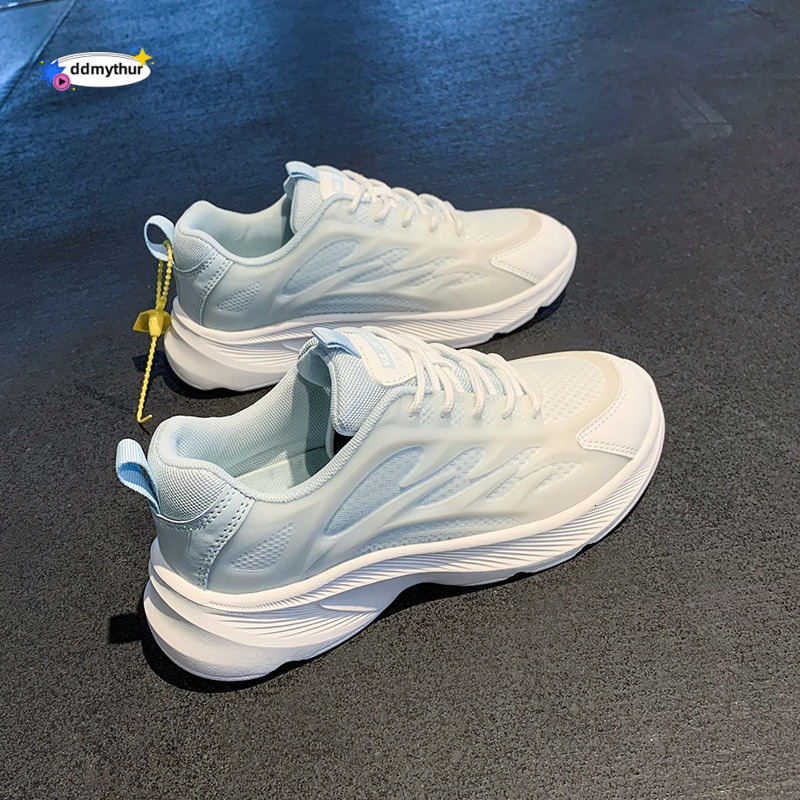 Women's sports 2024 new spring/summer student casual women's breathable ultra light shock-absorbing lightweight soft sole running shoes ddmy