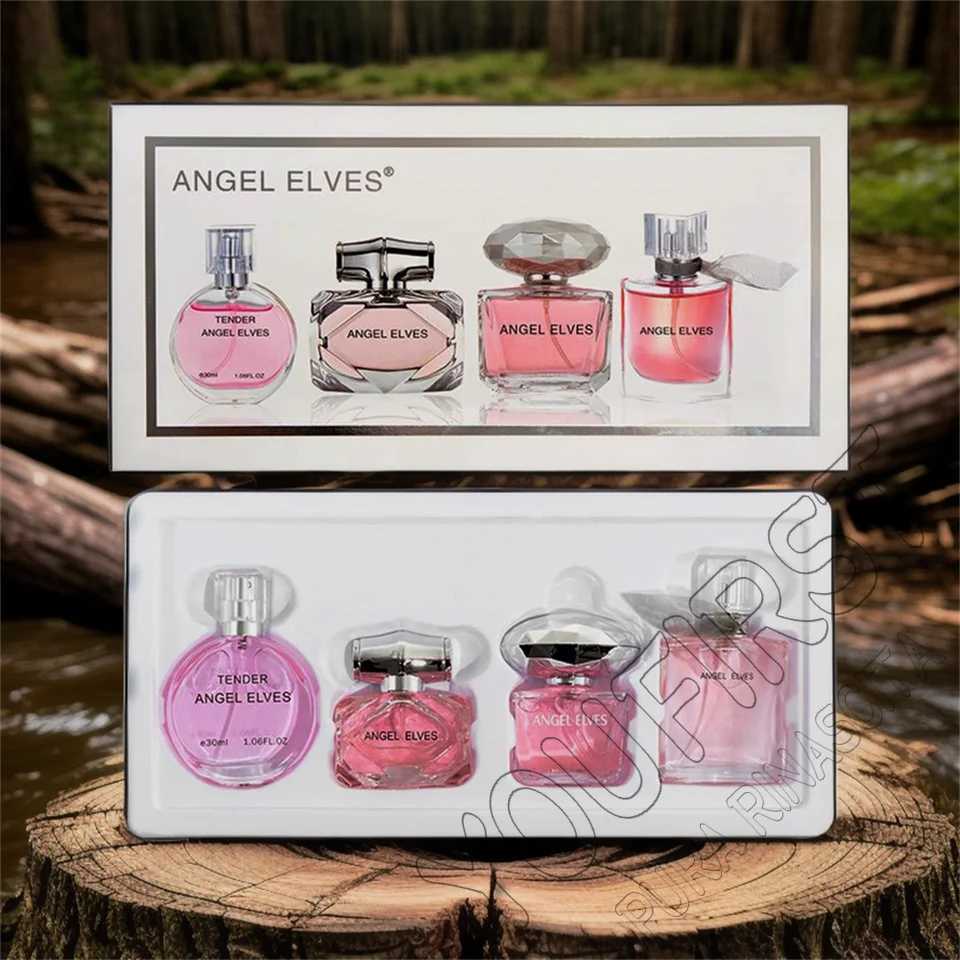 Gift Box 4Pcs Set Perfume Women 120ml Night Club Perfumes For Women Lasting Fragrance Perfume Femme Floral Fruity Scent Spray W250513