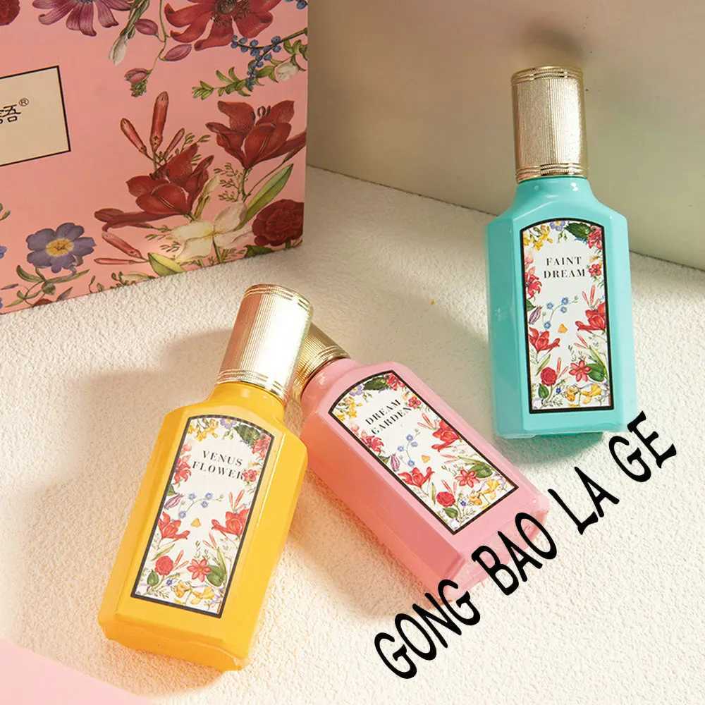 Brand spirit 75ml Gift Box 3PCS Set Women Perfume Fragrance Floral Scent Body Splash Exudes Feminine Charm pheromone Eau De Parfum W250513