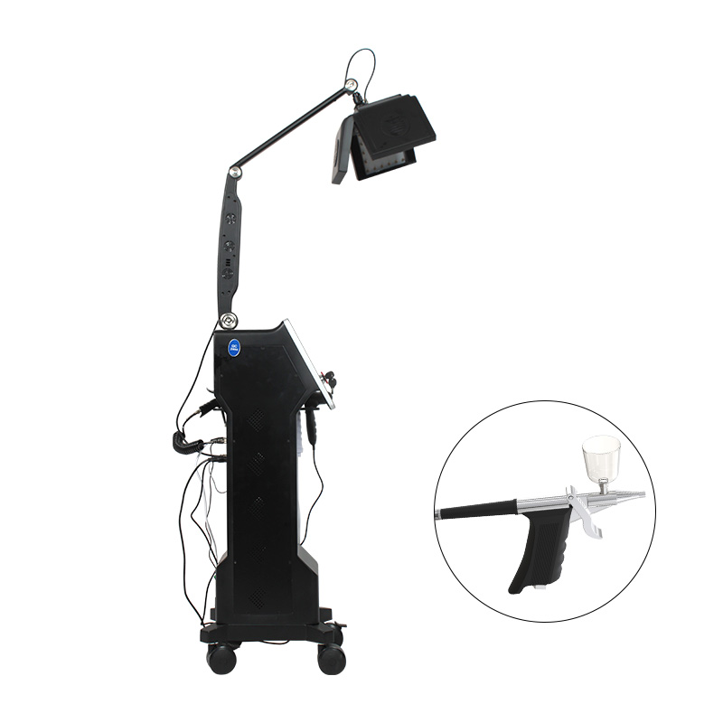 Hot Selling 7 in 1 650 nm Hair Growth Machine High Frequency Electrotherapy and Ozone Comb Stimulate Scalp Help Hair Regrowth Face Care