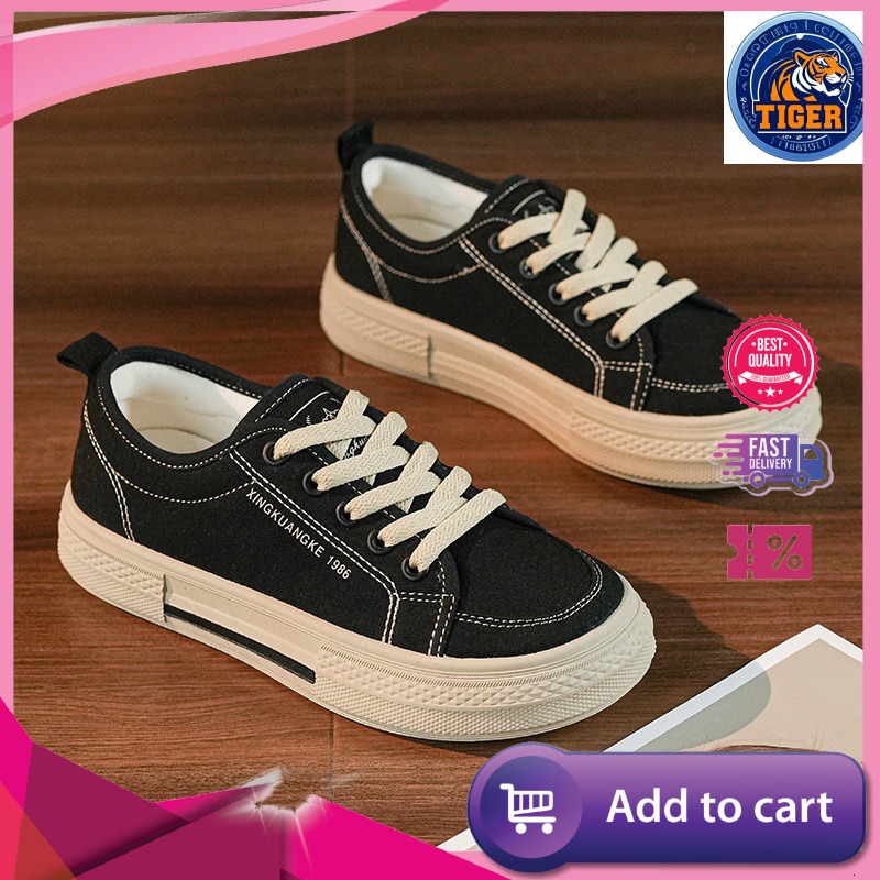 Ddmytiger Canvas For Women In Spring Summer And Autumn Internet Famous Board Shoes Korean Version Versatile New Casual Sports Outdoor Shoes