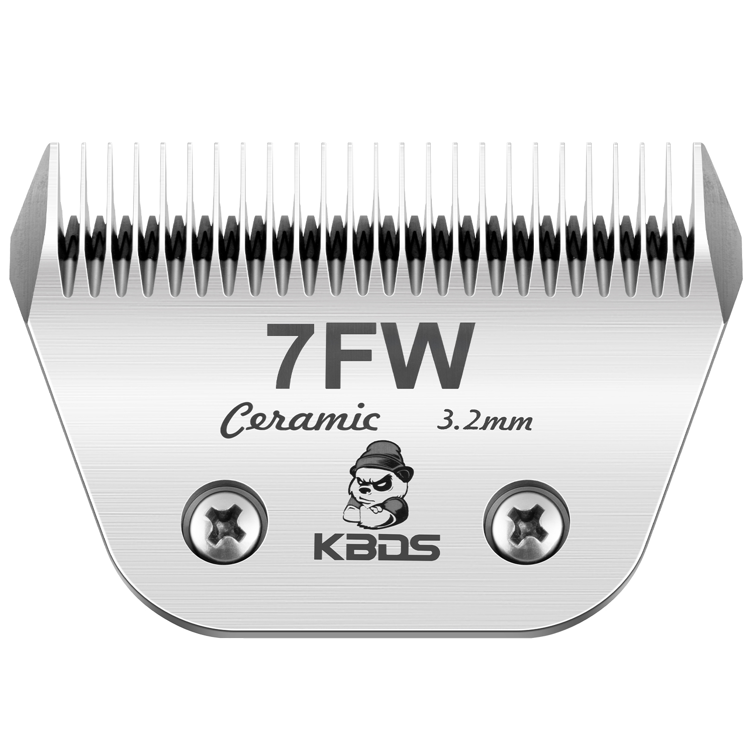 KBDS Detachable Ceramic Wide 7FW Blade for Dog Grooming Cuts Length(1/8" - 3.2mm) Compatible with Most Andis, Oster, Wahl A5 Clippers(Customizabl