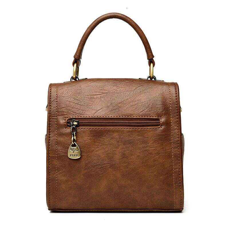 Brand genuine leather shoulder crossbody for women 2025 new trendy fashion handbag casual versatile pillow bag