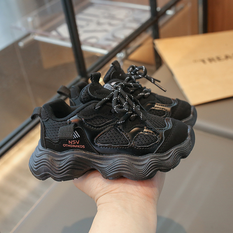 Children Sports Shoes Kids Sneakers Toddlers Boys Girls Casual Shoes Cutefeet Mesh Breathable Fashion School Running Shoes New Soft Sizes 5.5C-12.5C C