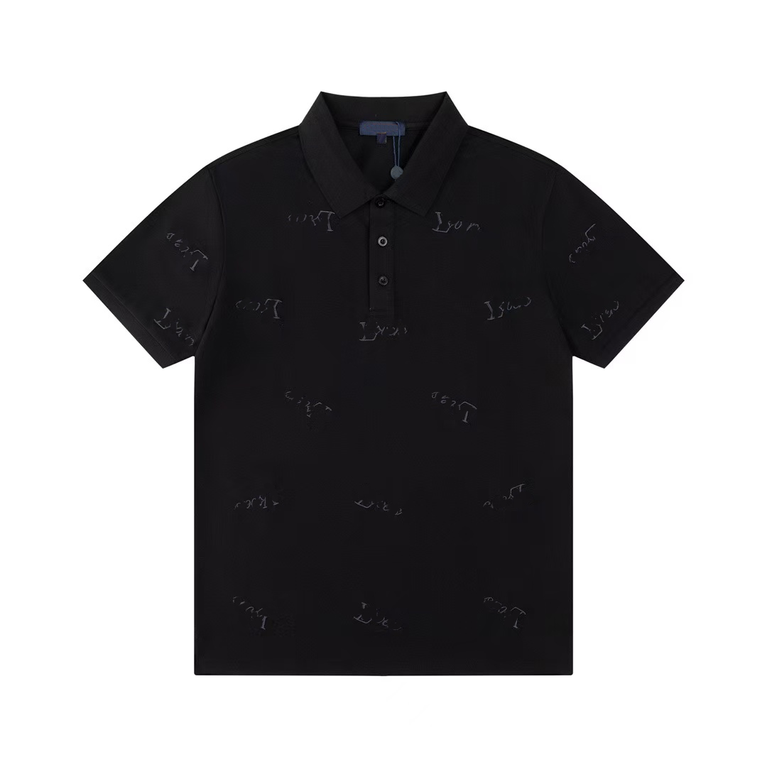 Designer Mens Polo Shirt Embroidered Letter Luxury Business Mens T-shirt