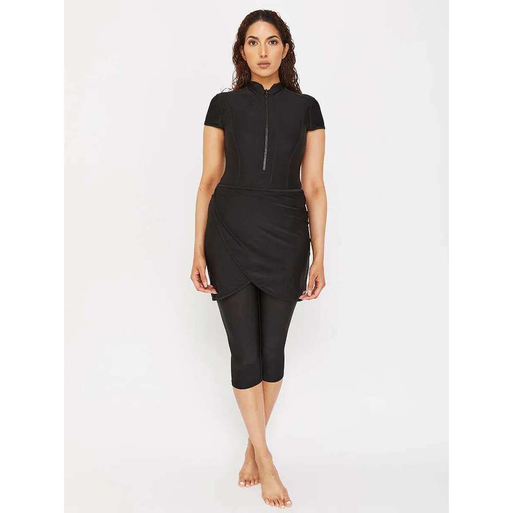 3Pcs New Design Modest Burkini Femmes Muslim Islamic Swimming Suit Swimwear Women Swimsuit