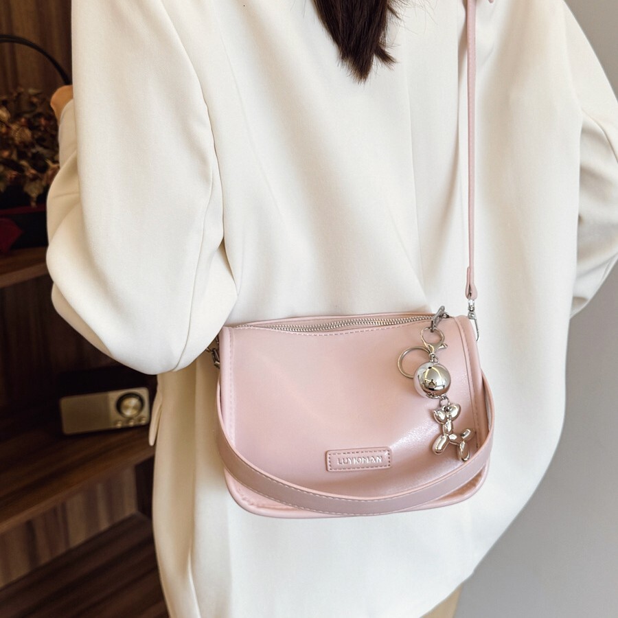 Texture Single Underarm 2025 New Cross Shoulder Fashion Handheld Small Square Bag