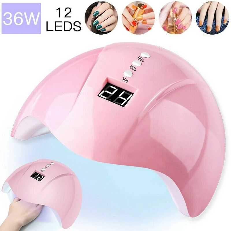 F2 Nail Dryer LED Nail Lamp UV Light for Nails Polish Gel Machine Electric Manicure Curing Nail Polish Gel Nail Art Tools W250513