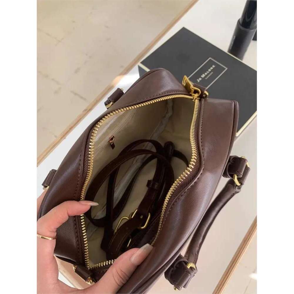 JIAERDI Vintage Brown Messenger Bag Purse Women Autumn Winter Leather Casual Crossbody Female Retro Hot Girl Y2k Hand Bags