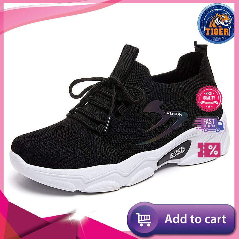 Ddmytiger Women S Children Fashionable New Casual Running Shoes Flying Woven Breathable Sports For Outdoor Shoes