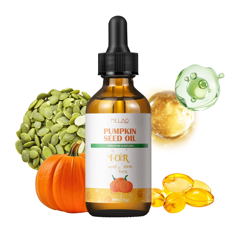 Pumpkin Seed Essential Oil - Nourishing Scalp Treatment for Smooth Strong Tresses