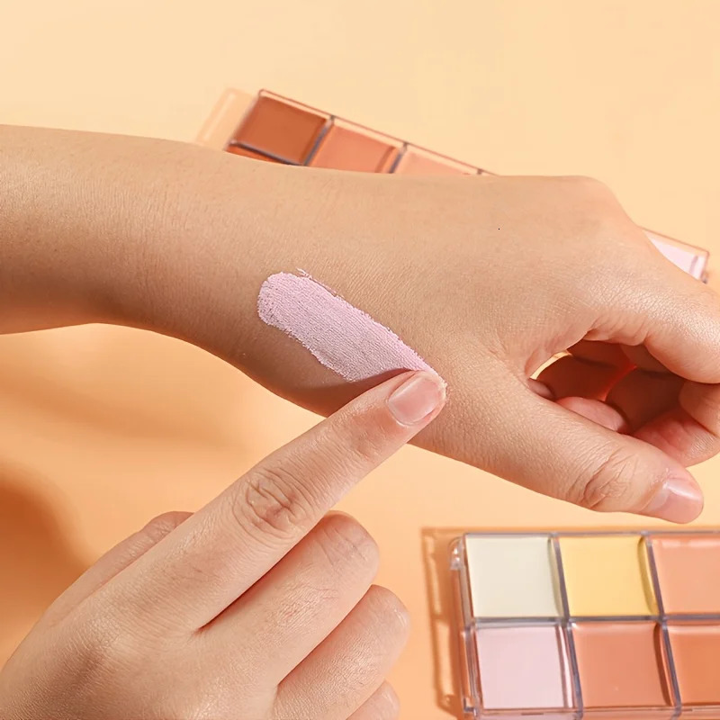 12 Color Concealer Foundation Makeup Waterproof Skin Tone Concealer Long-term Full Coverage Makeup Facial Cosmetics 250512