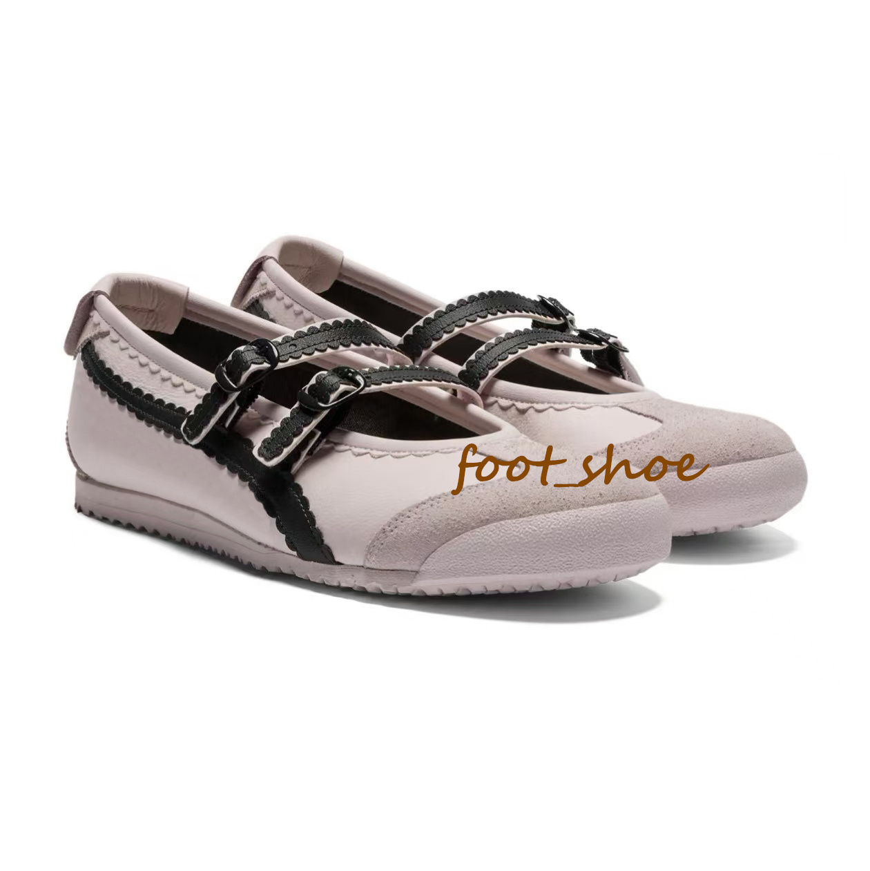 Size 36-40 Womens Shoes MEXICO 66 TGRS Shoes Fashion Designer Tiger Metallic Silver Triple Black White non-slip breath shoe Ladies Girls Casual Shoes 