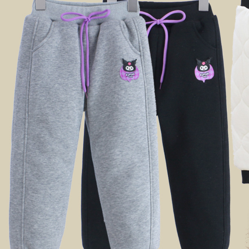 DISNEY infant designer clothes Frozen Elsa princess kids designer clothes Girls' winter thermal pants for wearing outside made of pure cotton com