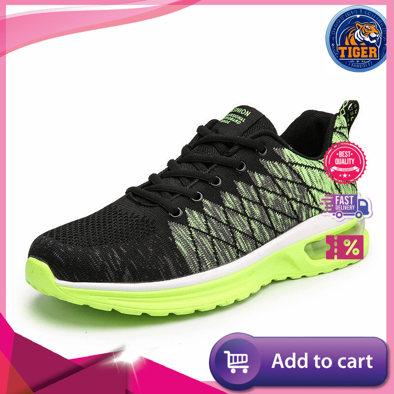 Ddmytiger Men S Mesh Air Cushion Shock Absorbing Running Soft Soled Sports Shoes Summer Oversized Breathable Travel For Outdoor Shoes