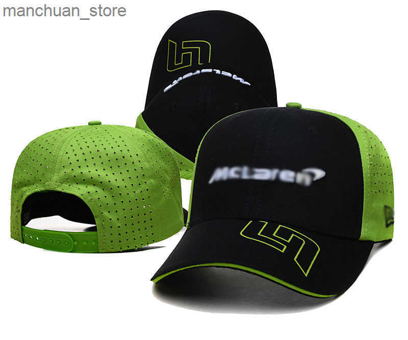 2025 Mclarens F1 Racing Hat Sergio Perez CAP Fashion Baseball Street Caps Man Woman Adjustable Fitted Hats Q250513